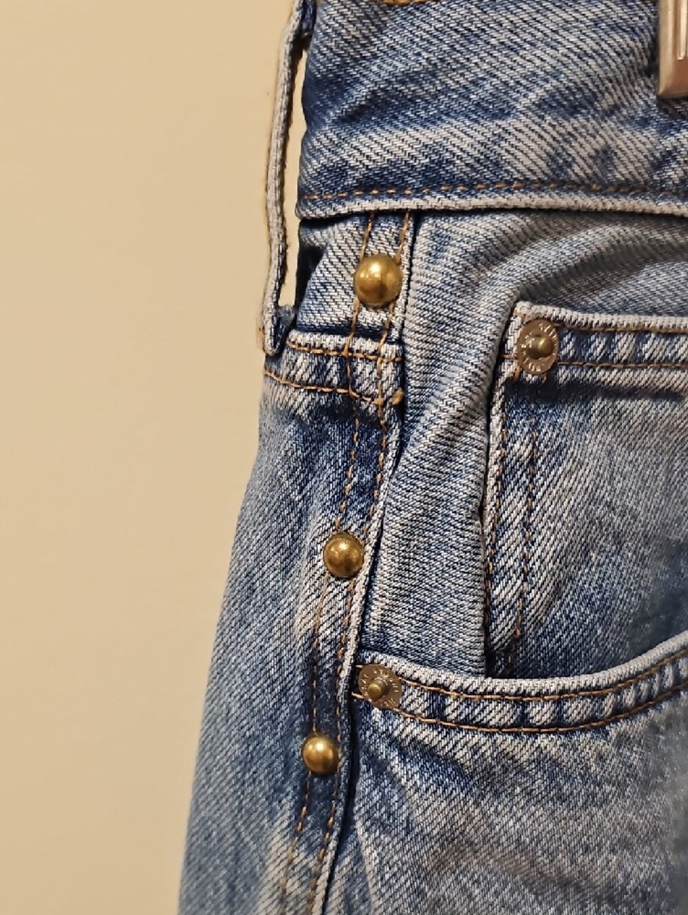 Universal Thread 90s Baggy Studded Side Seam Jeans; NWT; Size 10 - Picture 3 of 12